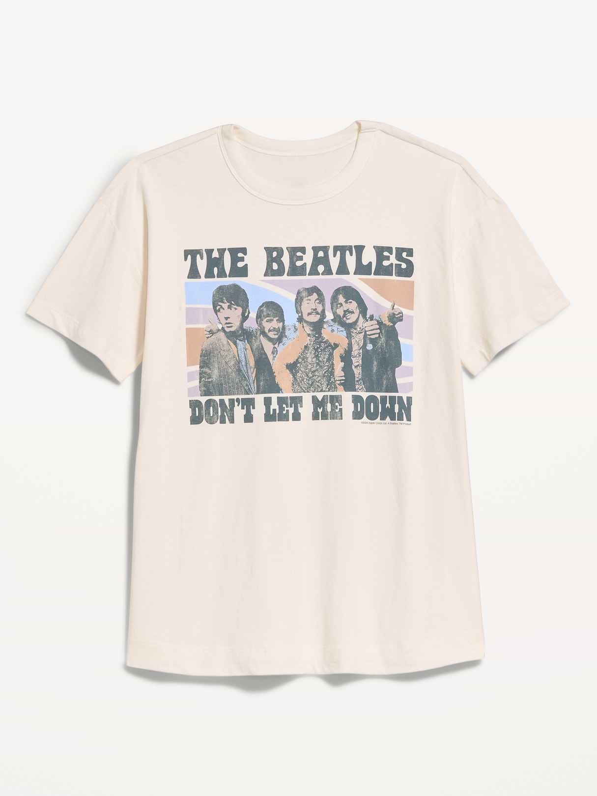 The Beatles™ Oversized Tunic T-Shirt | Old Navy