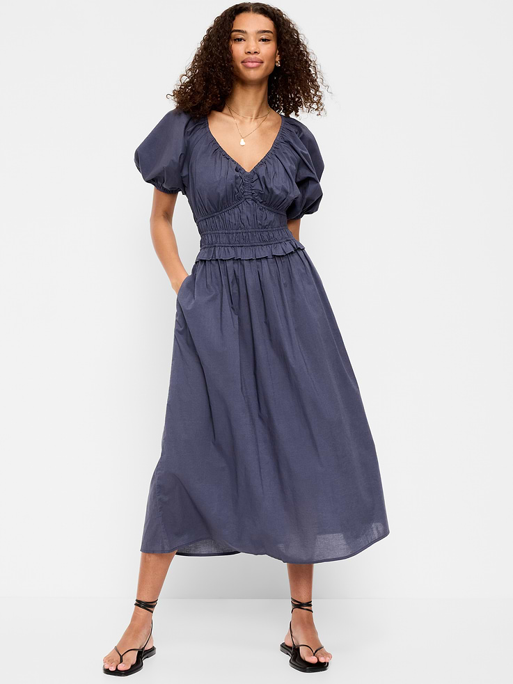 Image number 1 showing, Fit & Flare Prairie Midi Dress