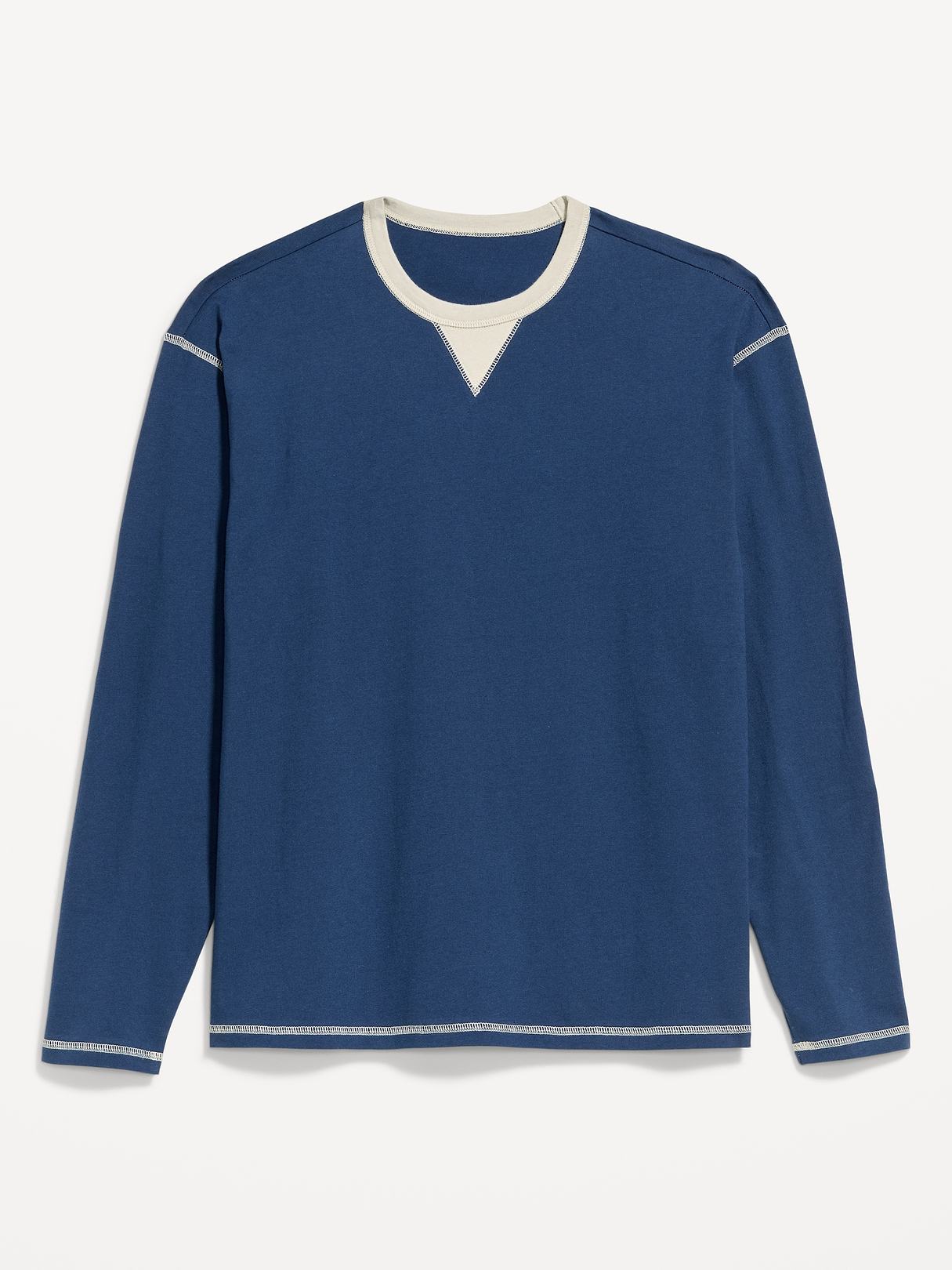 Heavyweight Long-Sleeve T-Shirt | Old Navy