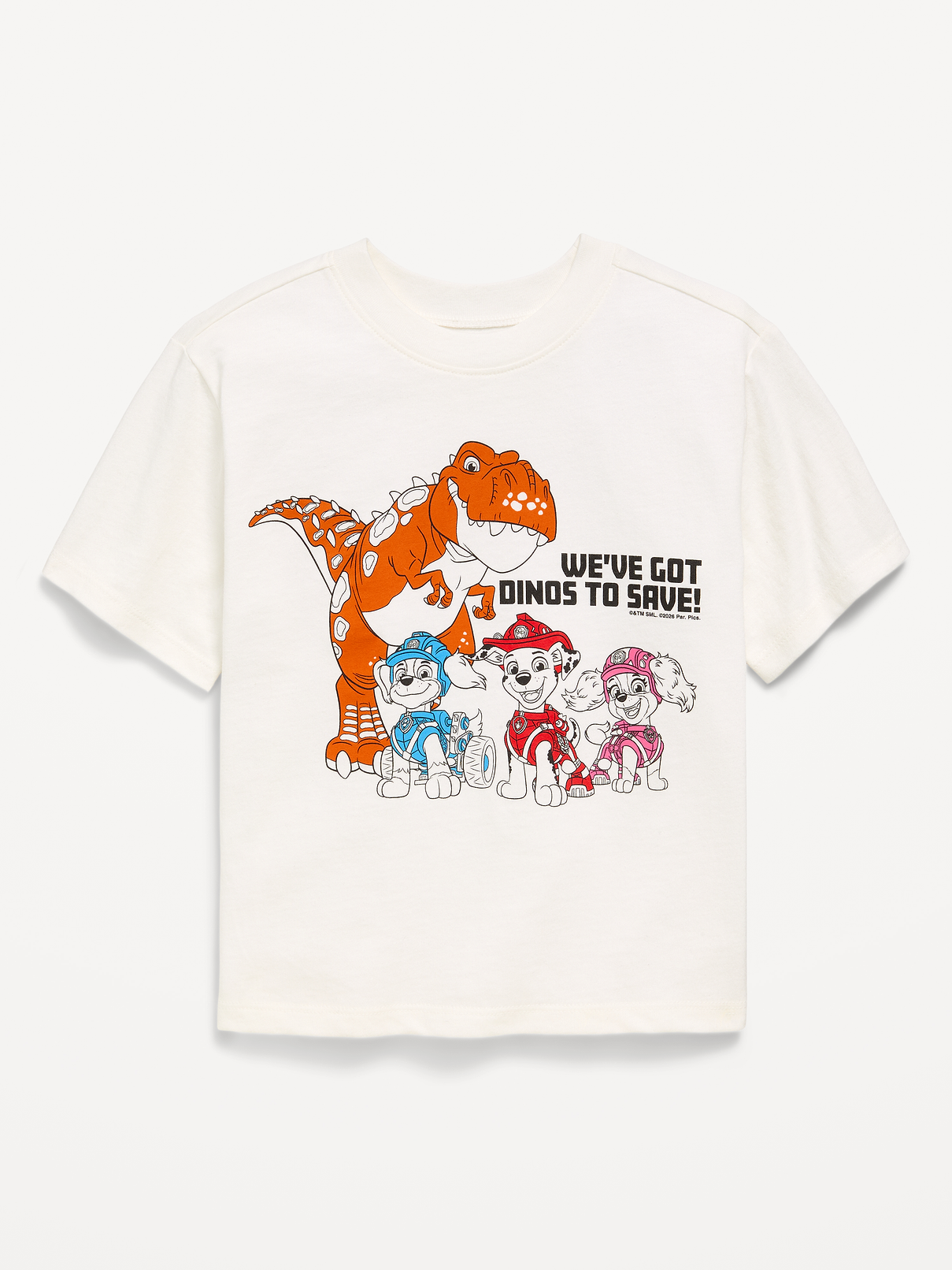 Image number 1 showing, Paw Patrol™ Oversized Unisex Graphic T-Shirt for Toddler