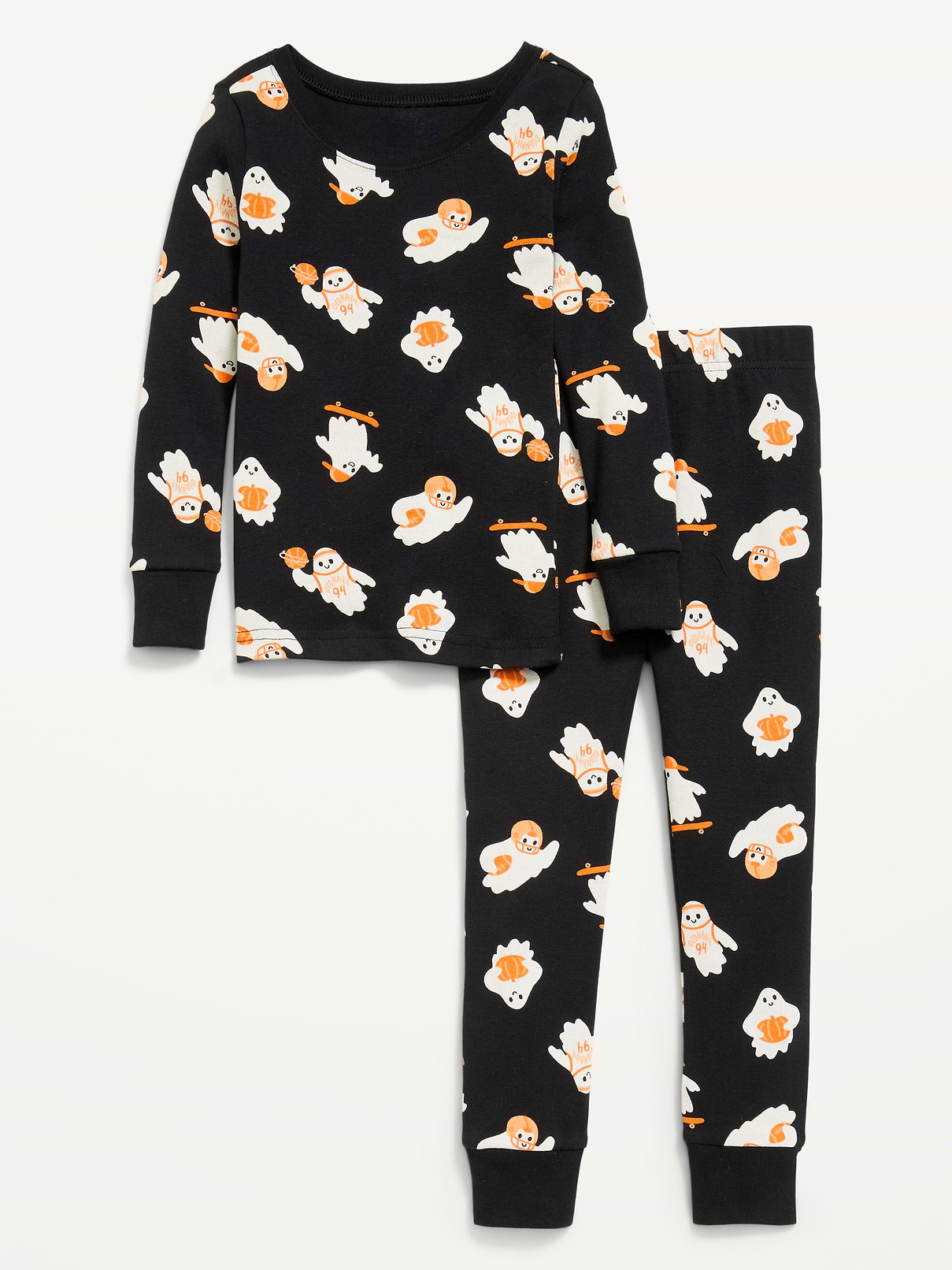 L'image numéro 1 présente Pyjama ajusté à motif pour tout-petit et bébé
