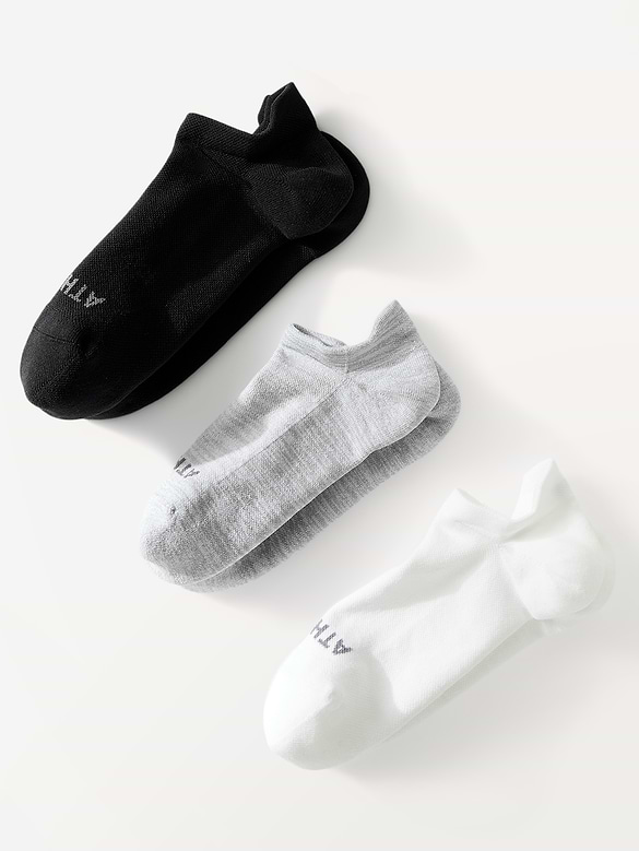 Athleta High Performance Ankle Sock 3-Pack