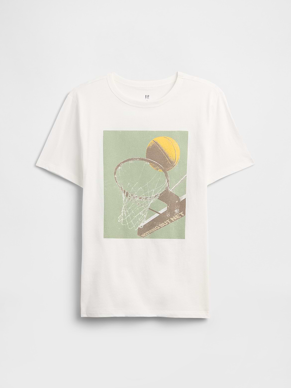 Kids Basketball Graphic T-Shirt