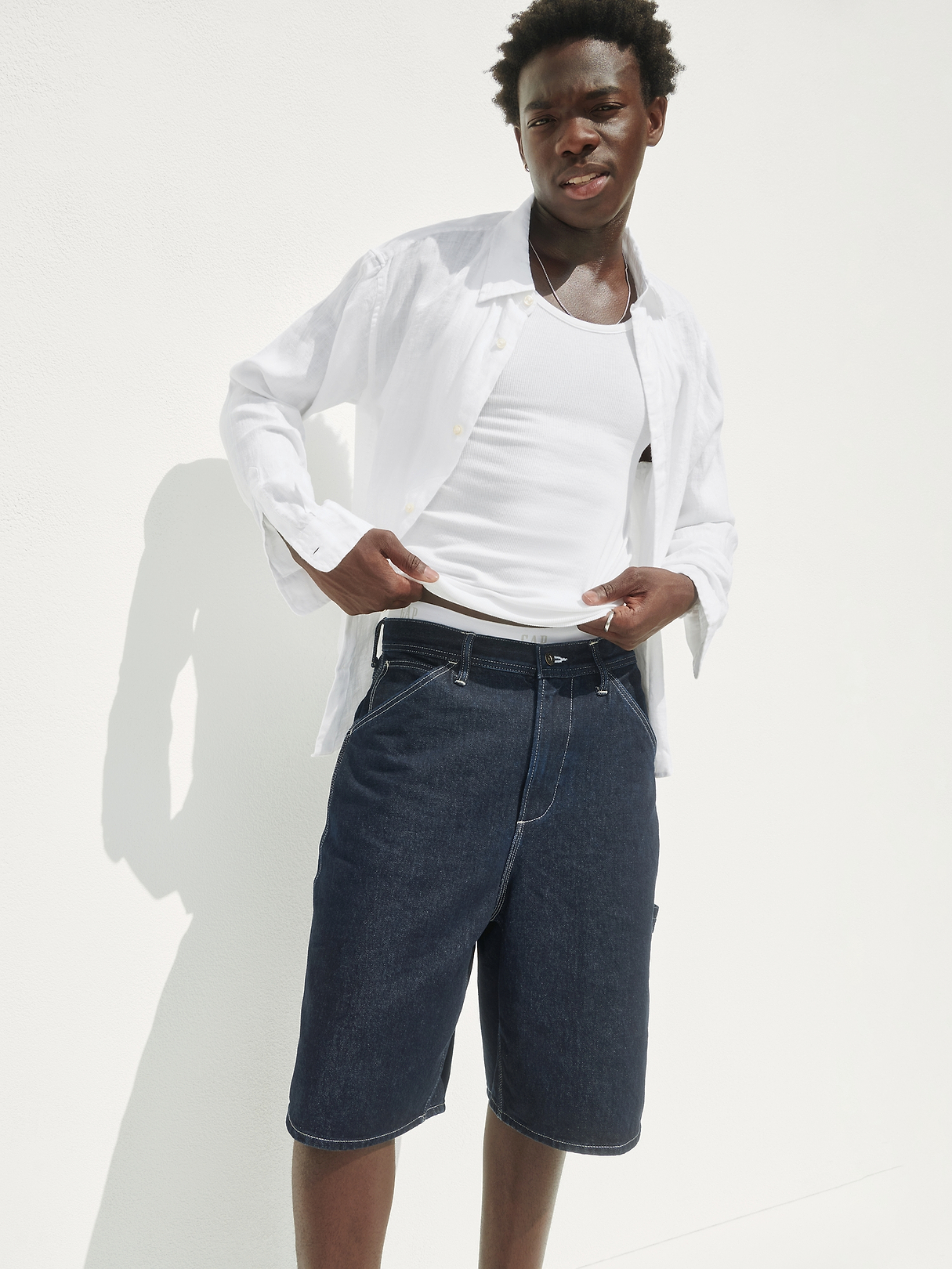 100% Linen Relaxed Shirt | Gap