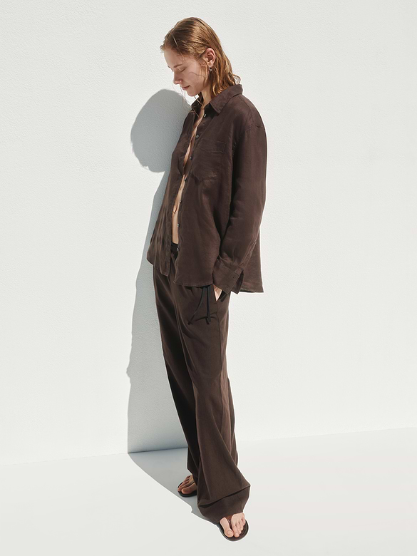 100% Linen Oversized Shirt