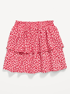 Image number 3 showing, Printed Crinkled Tiered Skirt for Toddler Girls