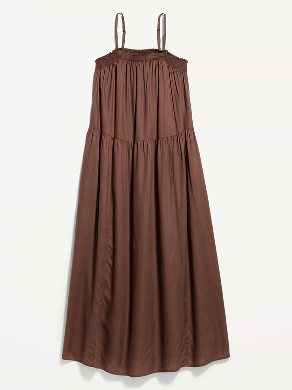 Airy Smocked Maxi Dress
