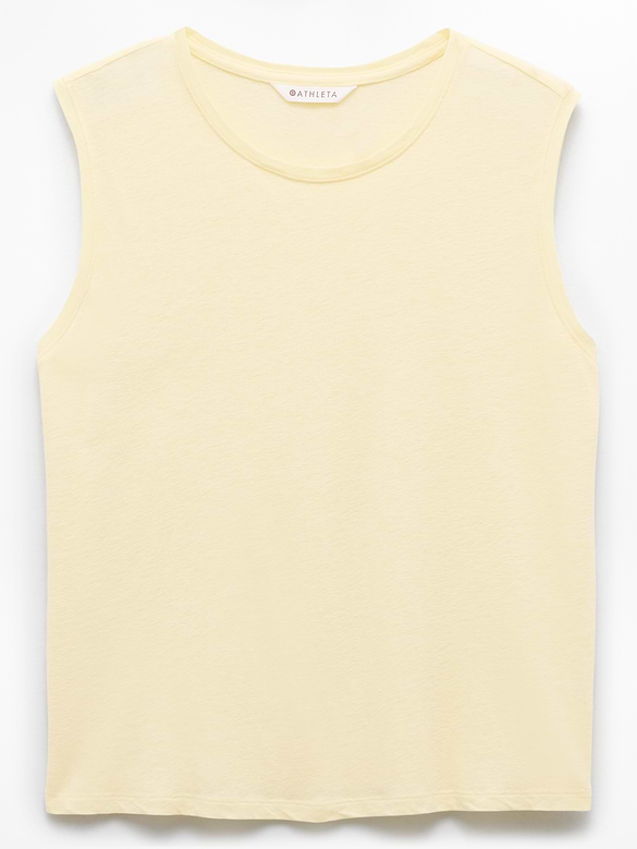 Getaway Linen Blend Muscle Tank
