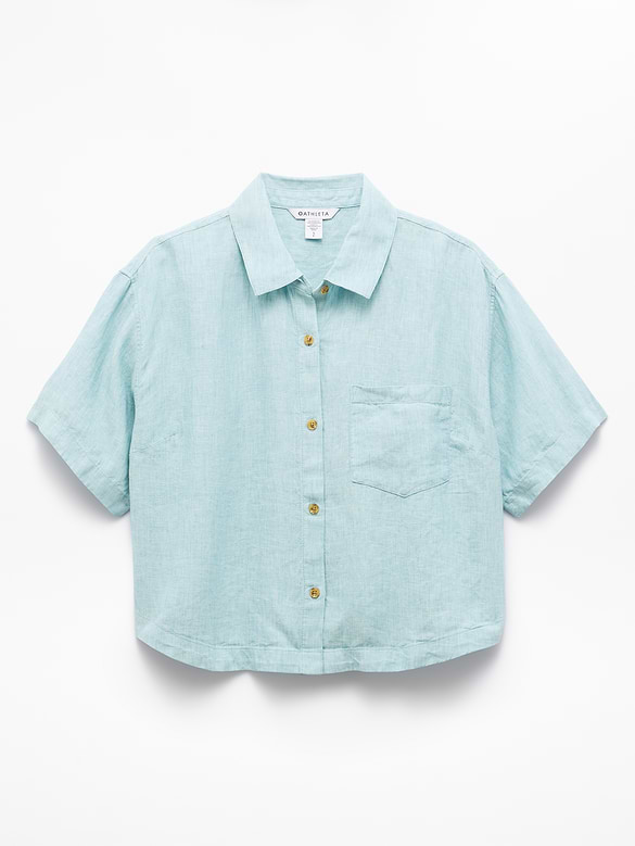 Retreat Linen Short Sleeve Shirt