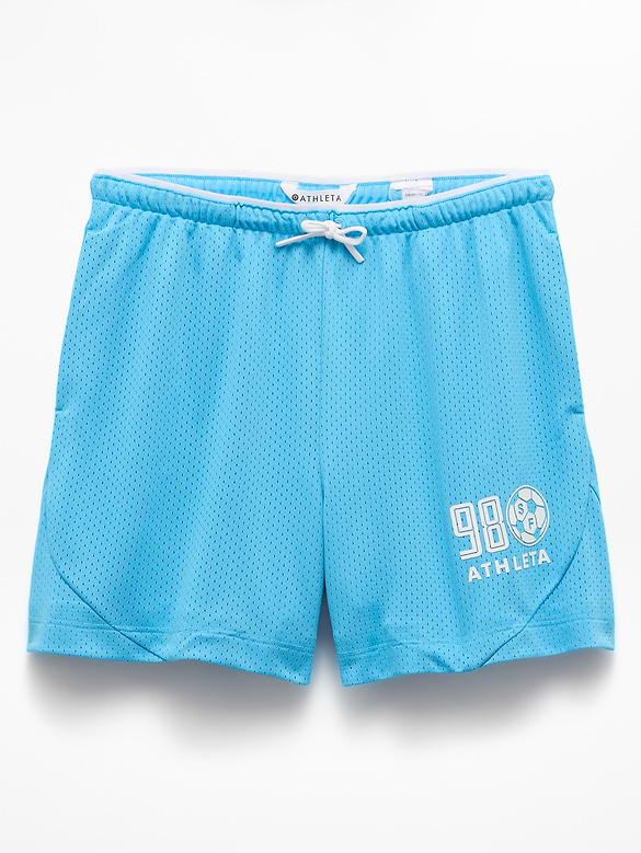 Athleta Girl Gamechanger Mesh 4" Short