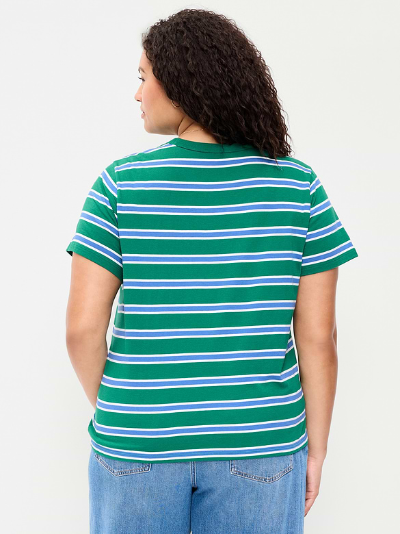 EveryWear Crew-Neck Striped T-Shirt