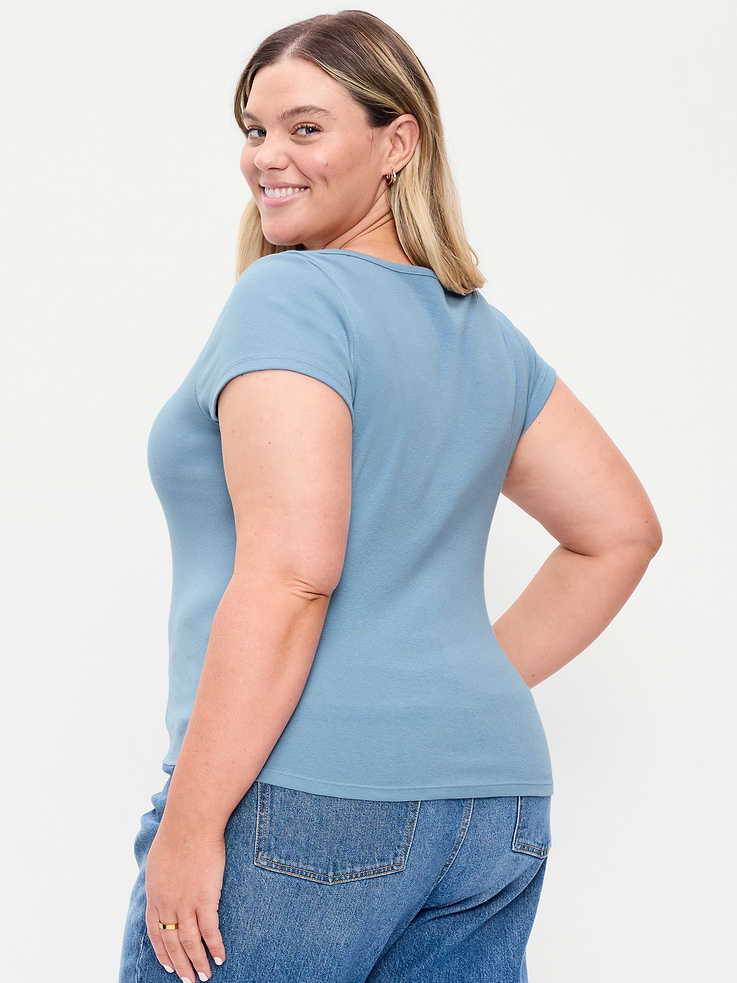 Image number 8 showing, Snug Boatneck T-Shirt