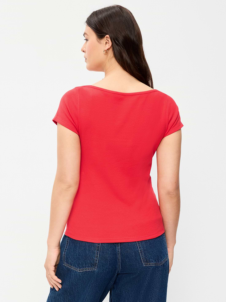 Image number 6 showing, Snug Boatneck T-Shirt