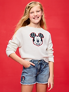 Image number 1 showing, Old Navy x Disney Mickey Mouse Sweater for Girls