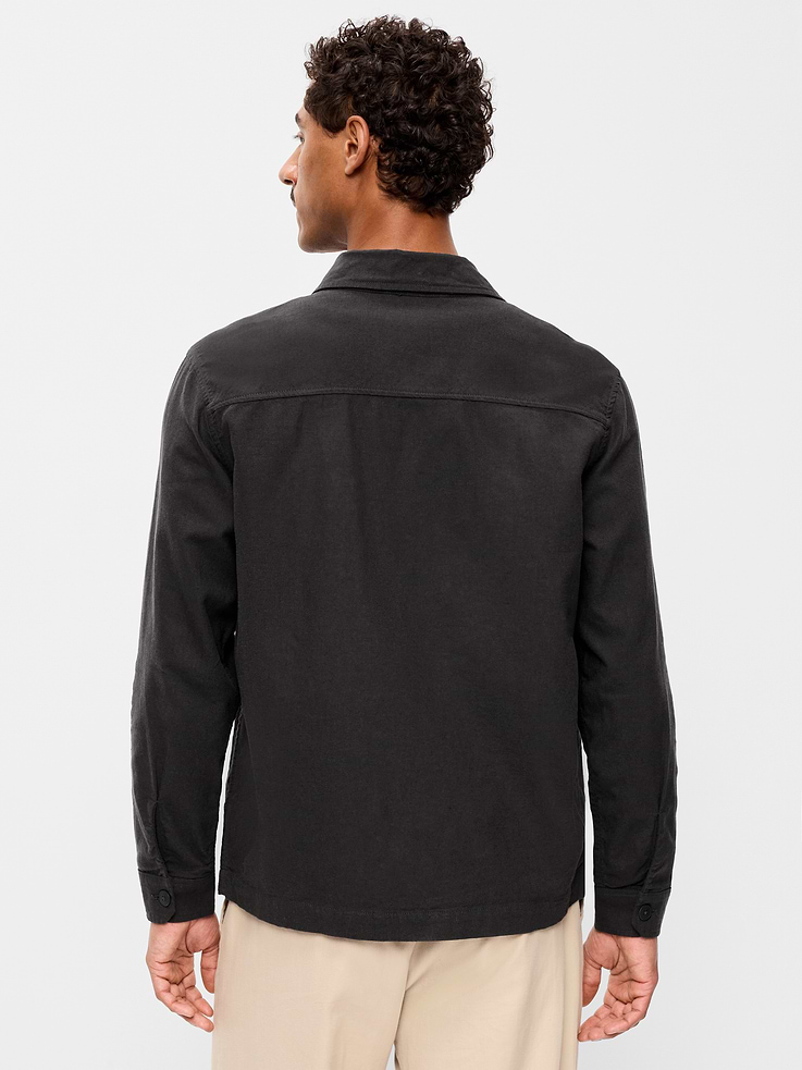 Image number 2 showing, Linen-Blend Chore Jacket