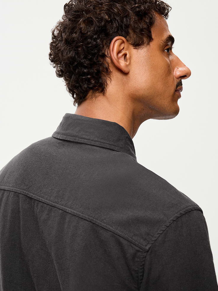Image number 4 showing, Linen-Blend Chore Jacket