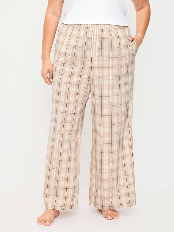 Poplin Pajama Pant