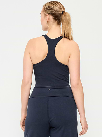 Image number 6 showing, Light Support PowerChill High-Neck Racerback Sports Bra