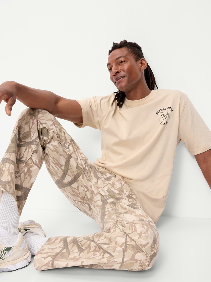 Image number 3 showing, Loose Heavyweight Graphic T-Shirt