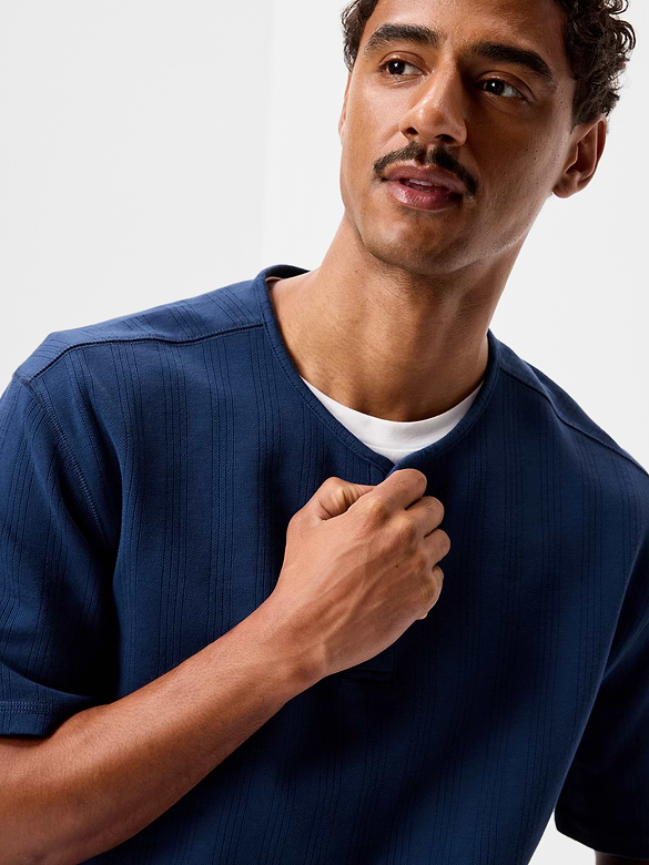 Heavyweight Henley T-Shirt