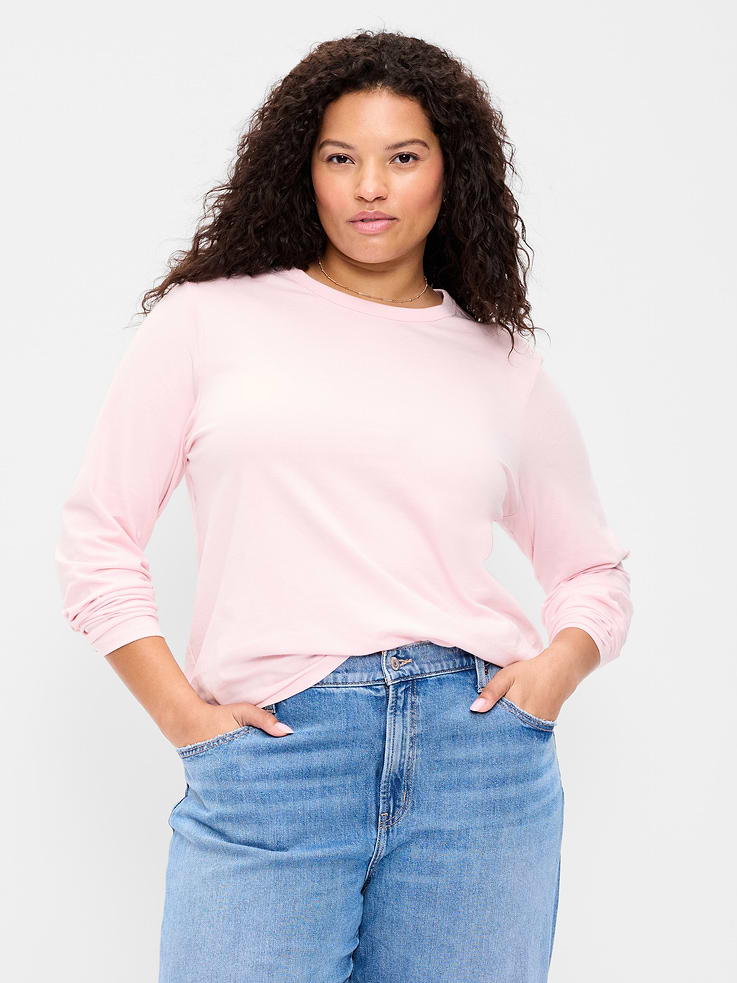 L'image numéro 7 présente T-shirt passe-partout à manches longues