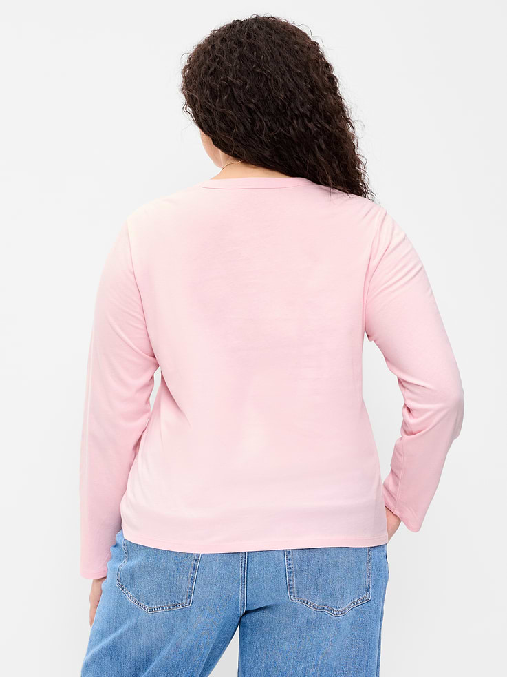 L'image numéro 8 présente T-shirt passe-partout à manches longues