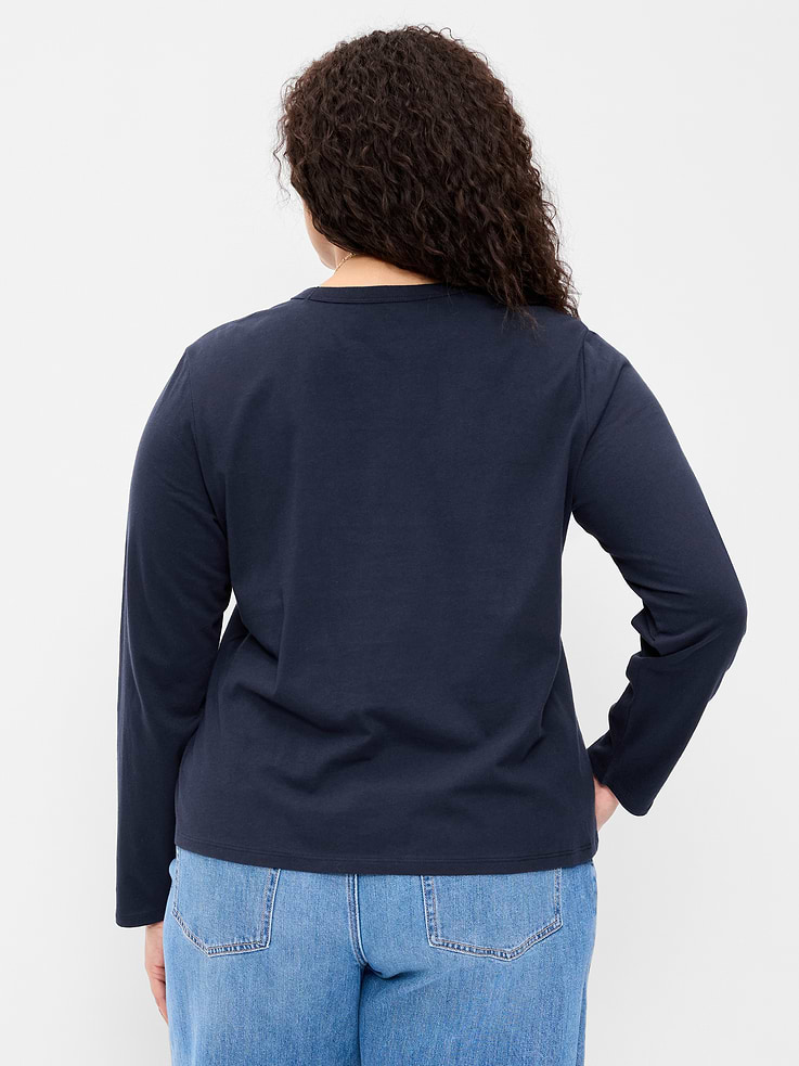 Image number 8 showing, EveryWear Long-Sleeve T-Shirt