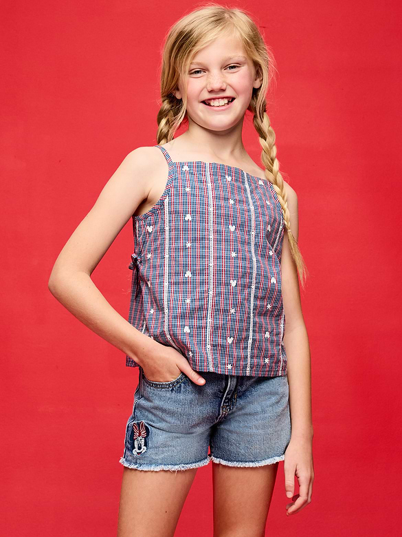 Old Navy x Disney Mickey Mouse Sleeveless Side-Tie Top for Girls
