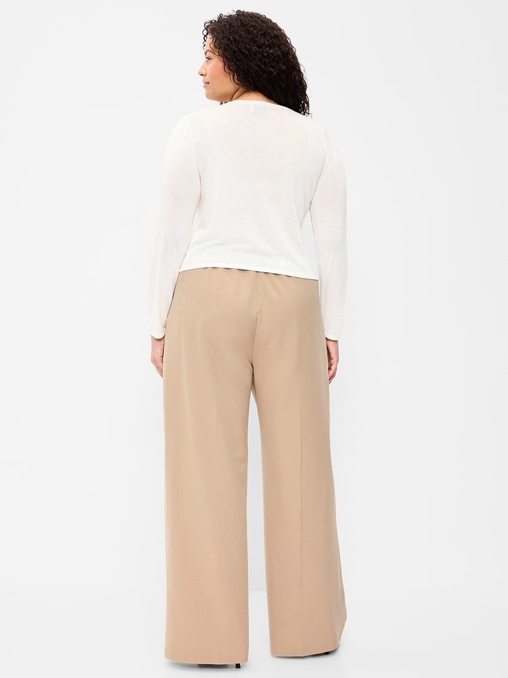 Image number 9 showing, High-Waisted Wide-Leg Trouser