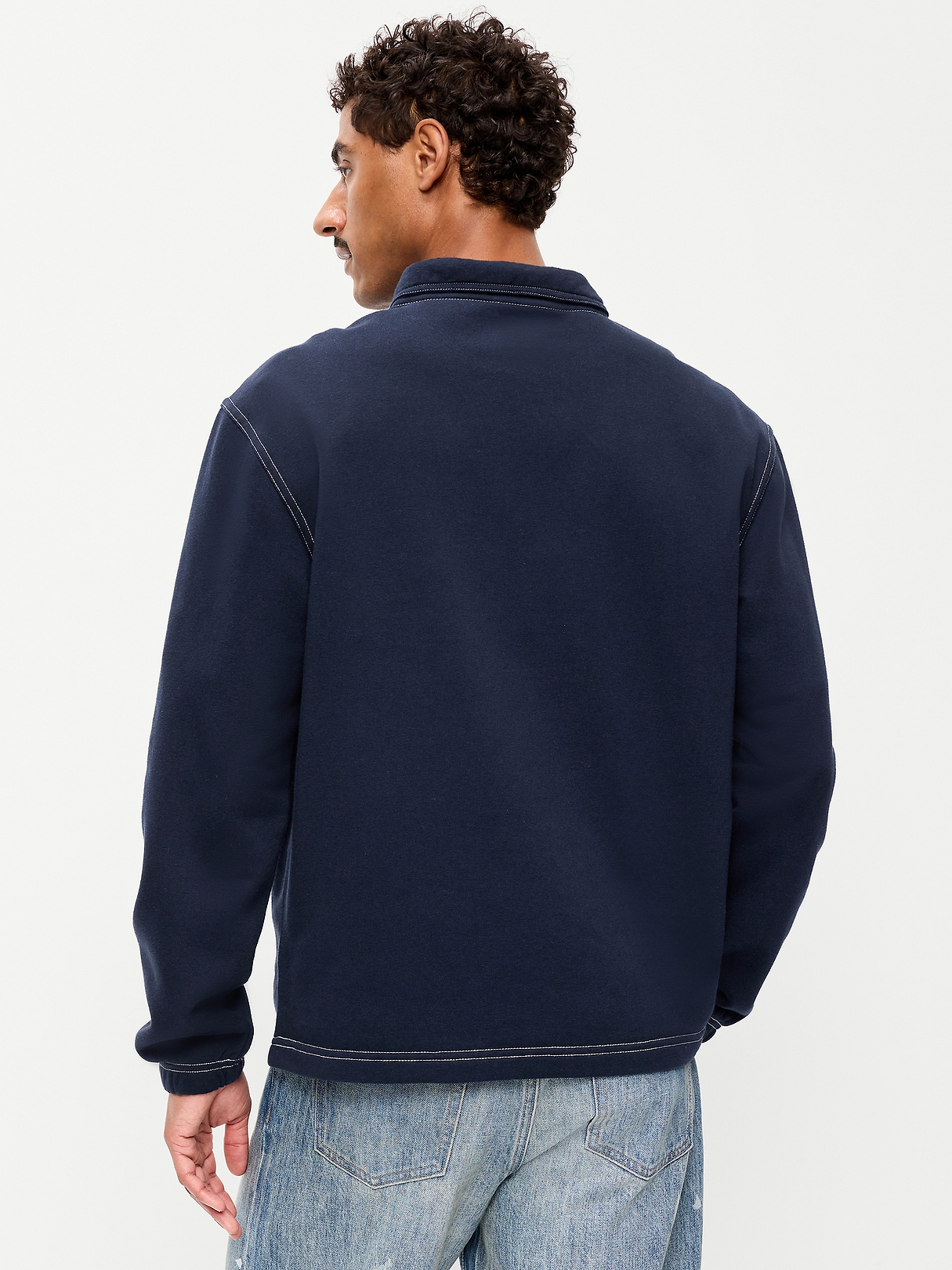 Fleece Anorak Quarter Zip | Old Navy
