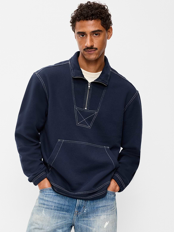 Fleece Anorak Quarter Zip