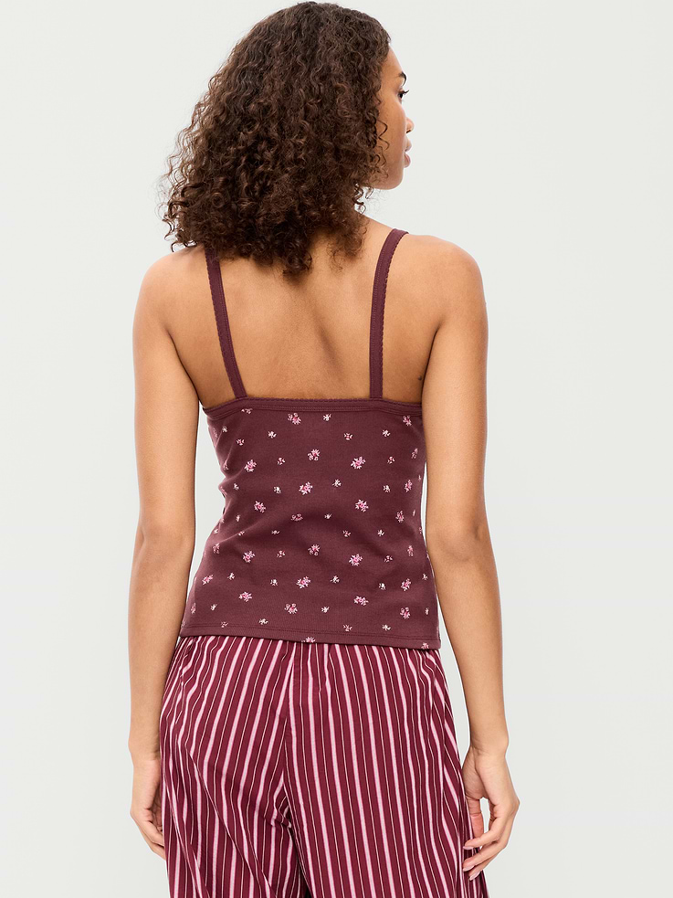 Image number 2 showing, Button-Front Cami Tank Top