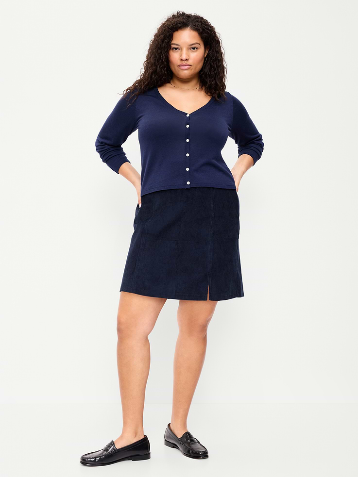 Image number 7 showing, Corduroy Mini Skirt