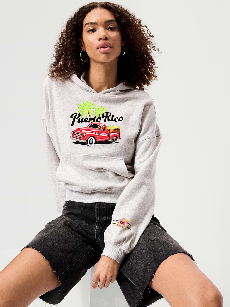 Image number 3 showing, Oversized Pullover Graphic Hoodie Sweatshirt