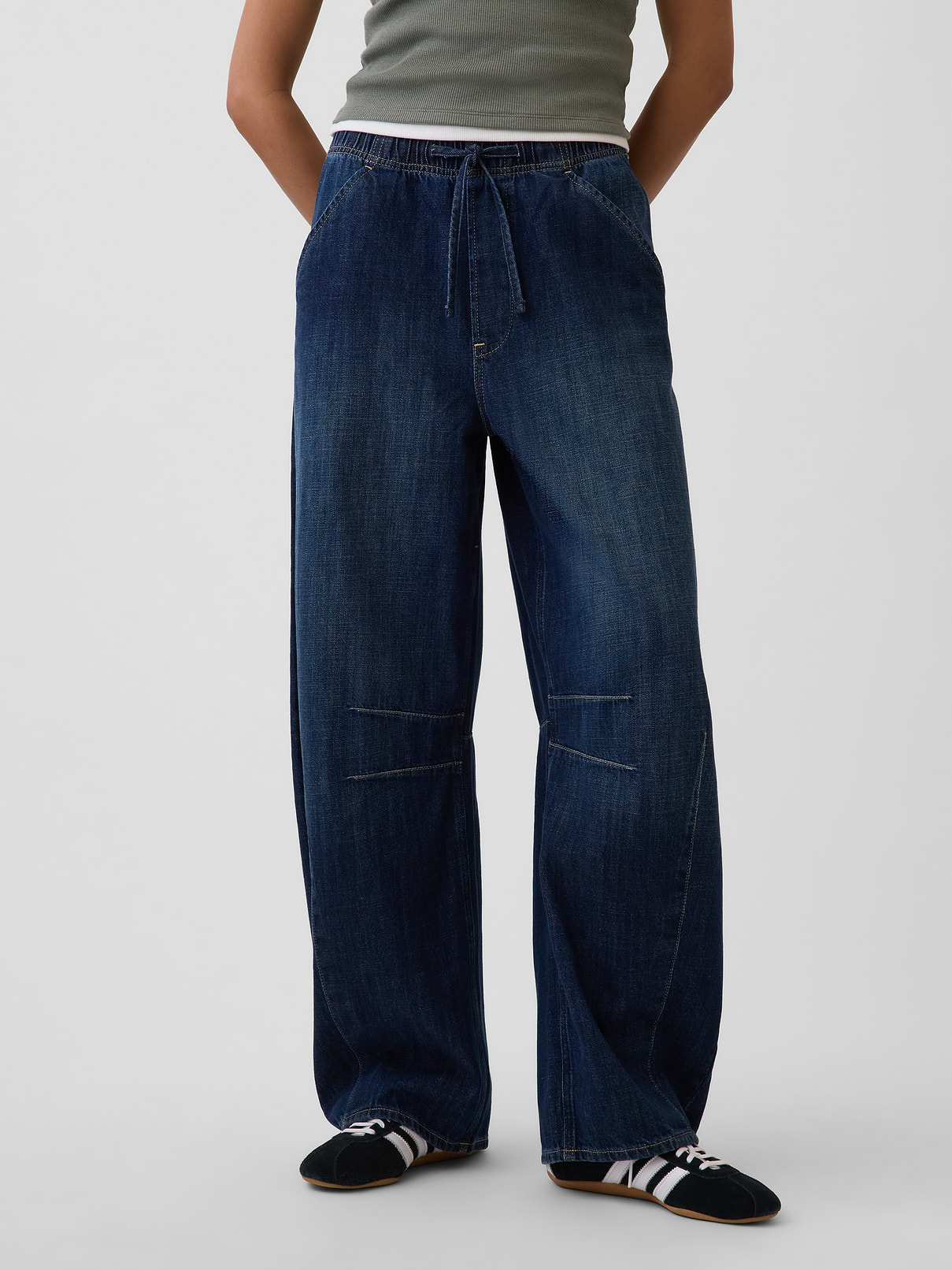 Image number 2 showing, Mid Rise Easy Horseshoe Jeans