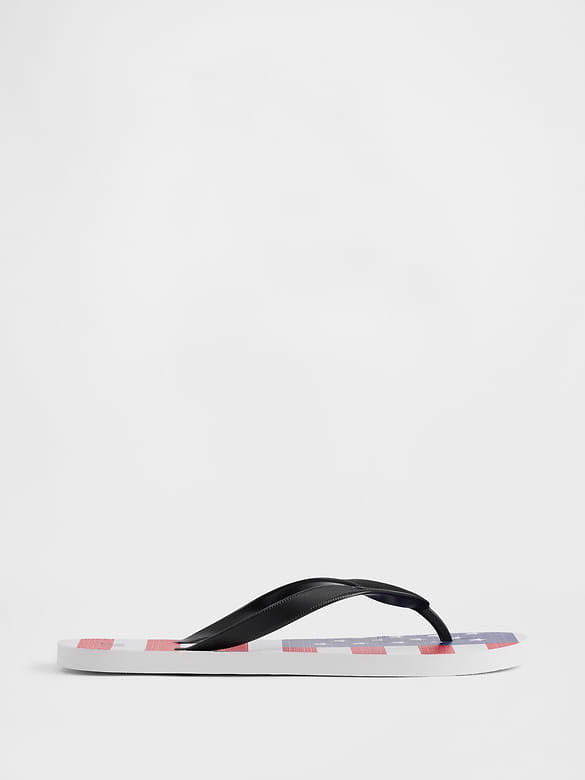 Gap Logo Flip Flops