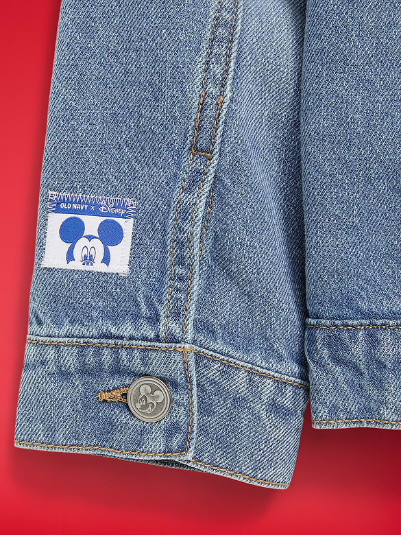 Old Navy x Disney Mickey Mouse Gender-Neutral Denim Trucker Jacket for Kids