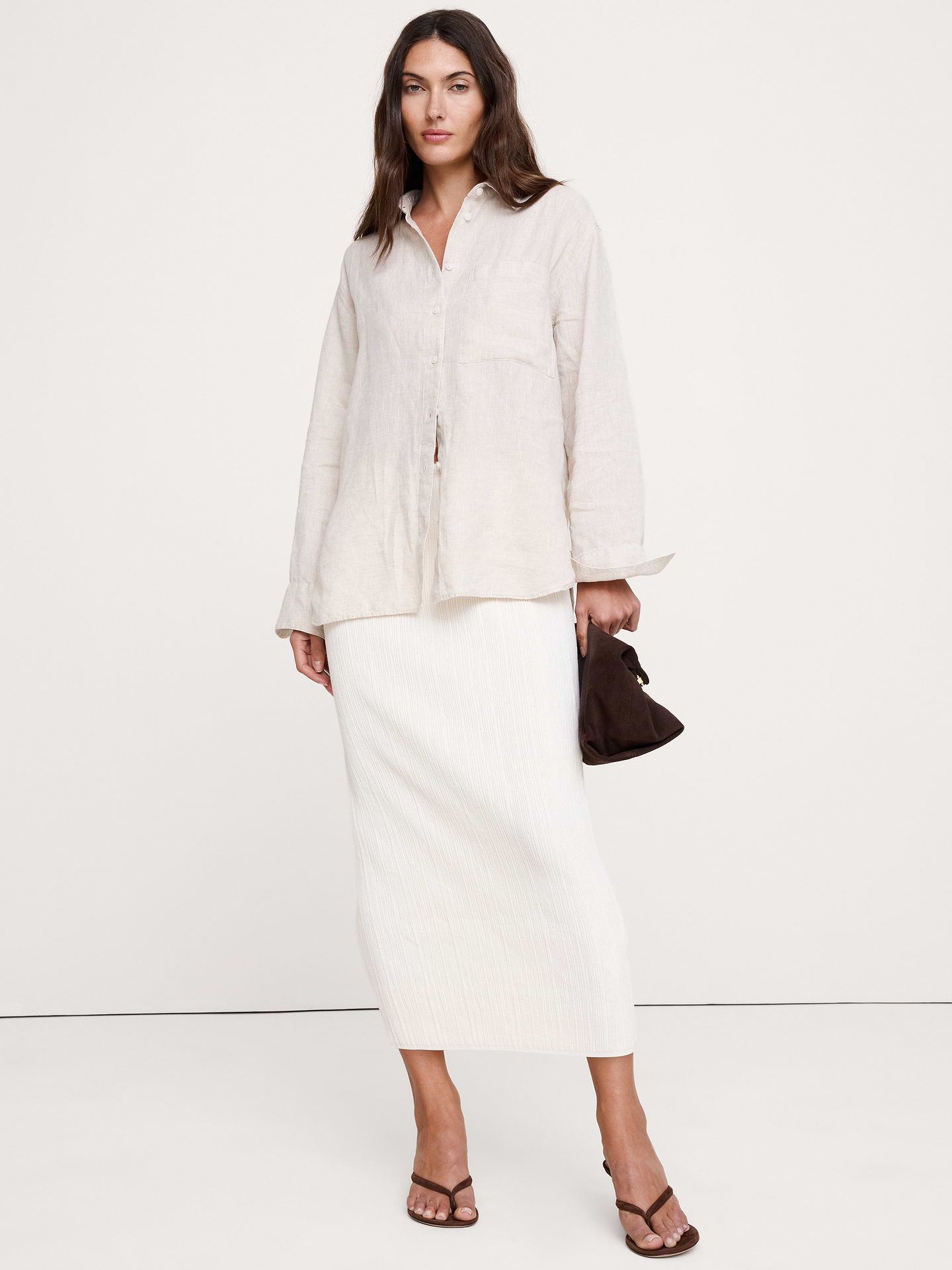 Image number 7 showing, Crinkle Knit Maxi Skirt
