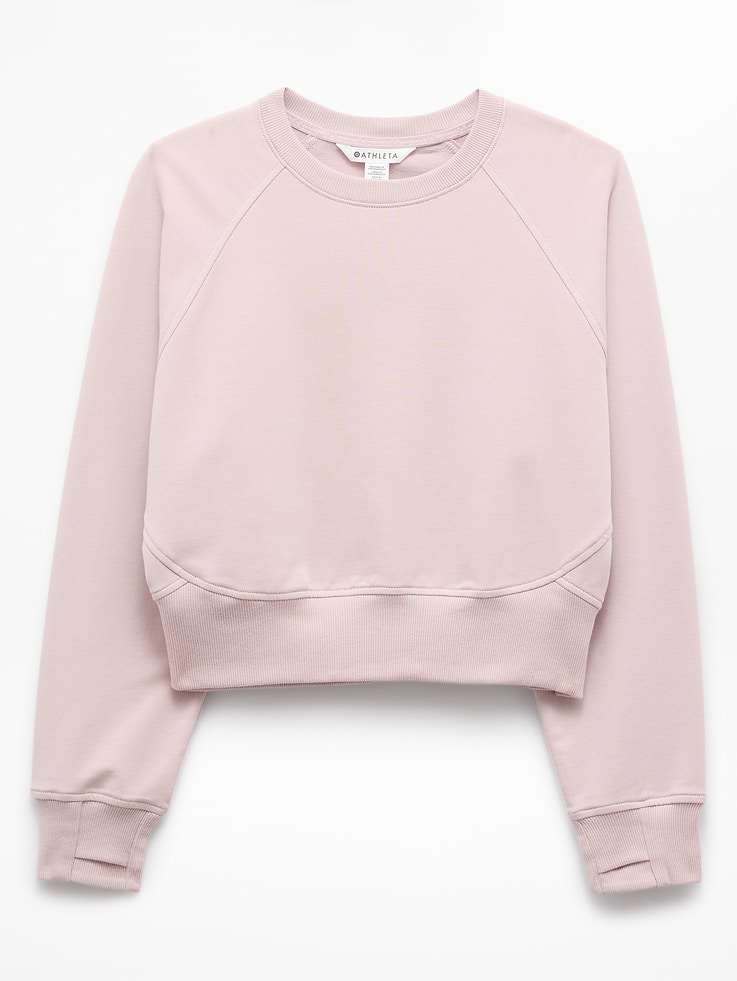 Image number 4 showing, Athleta Girl All Day Crewneck Sweatshirt