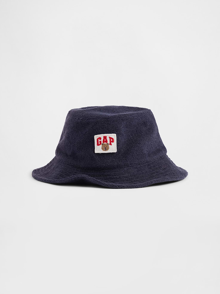 Image number 1 showing, Baby & Toddler Towel Terry Logo Bucket Hat