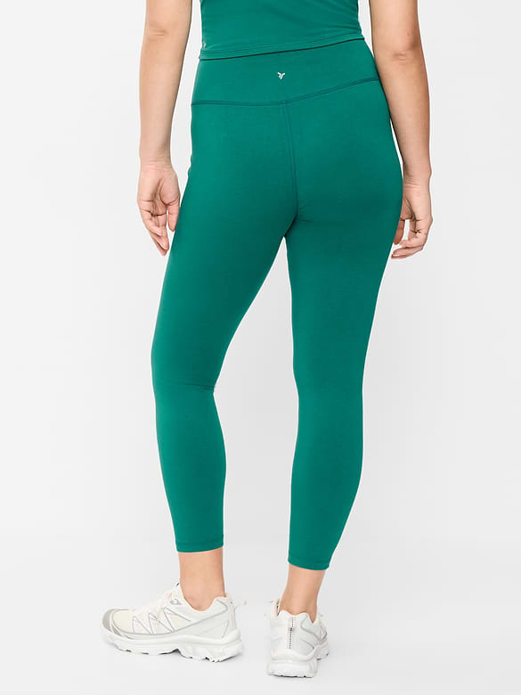 High-Waisted PowerChill 7/8 Cotton Leggings