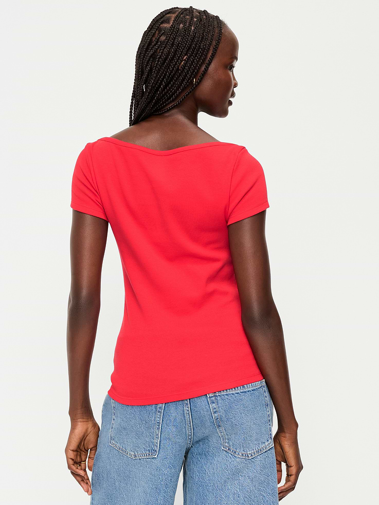 Image number 2 showing, Snug Boatneck T-Shirt