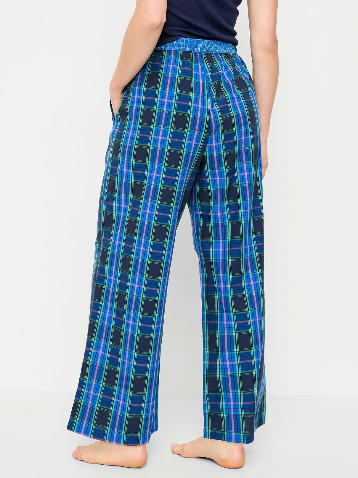 L'image numéro 7 présente Pantalon de pyjama en popeline