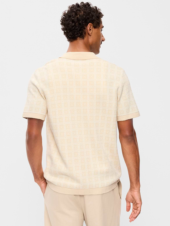 Short-Sleeve Sweater Shirt
