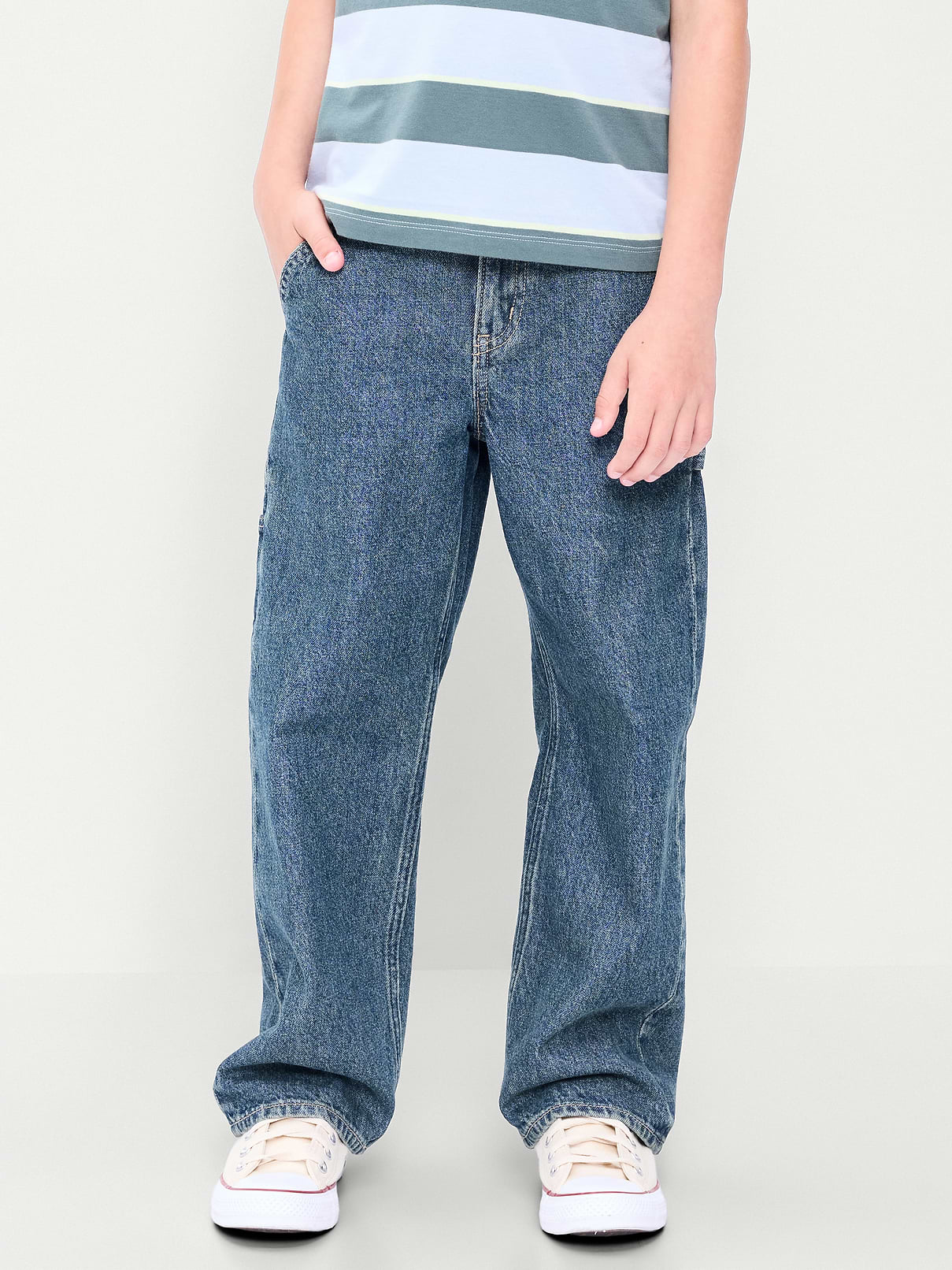 Image number 1 showing, Baggy Carpenter Jeans for Boys