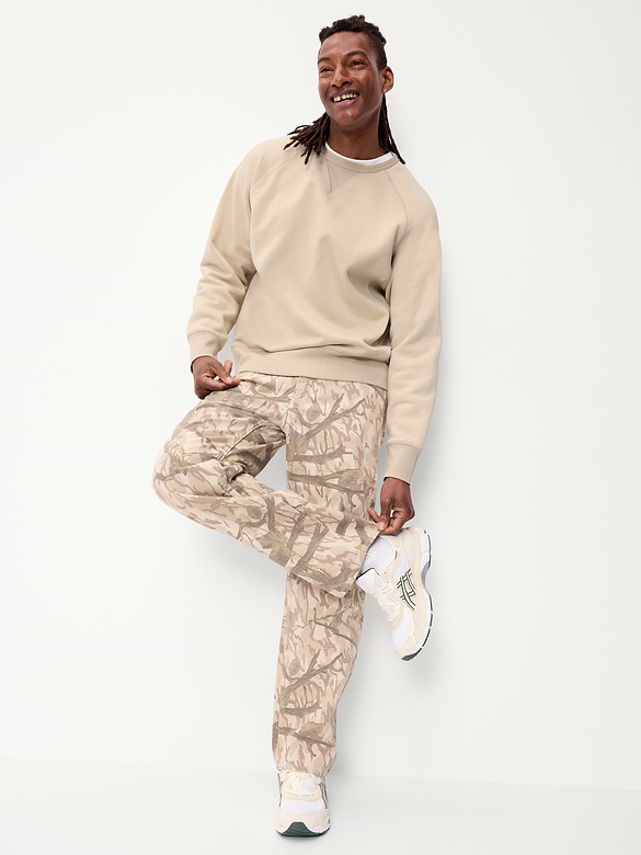 Oversized Heavyweight Crew-Neck Sweatshirt