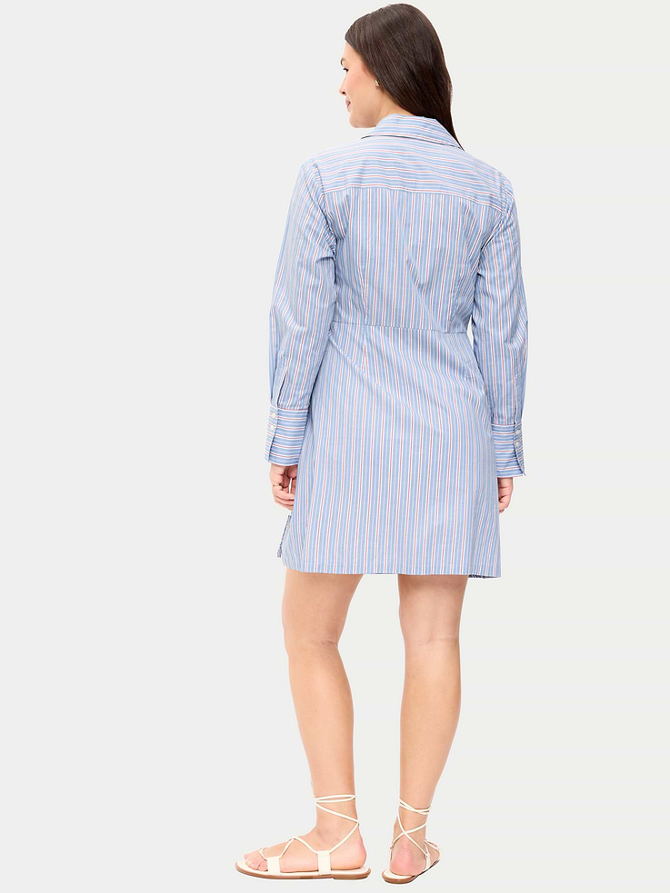 Image number 8 showing, Wrap Mini Shirt Dress
