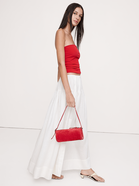 Sac baril en cuir