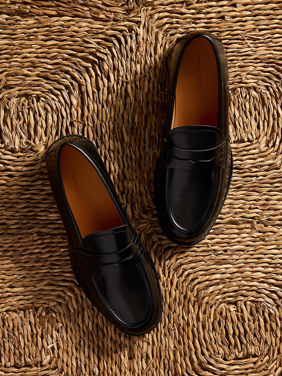 Leather Penny Loafer | Banana Republic