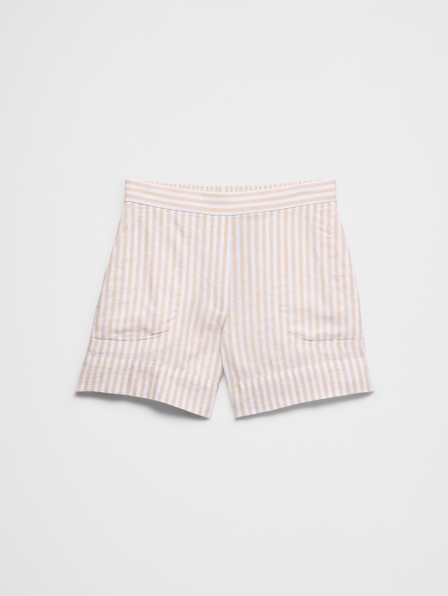 Image number 7 showing, Anyday High-Rise Linen-Blend Short